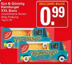 WEZ Gut & Günstig Hamburger XXL Buns Angebot