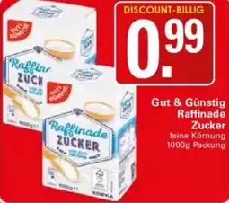 WEZ Raffinade Zucker Angebot