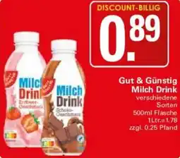 WEZ Milch Drink Angebot