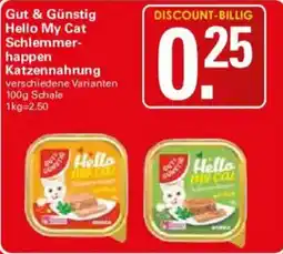 WEZ Hello my Cat Schlemmerhappen Angebot