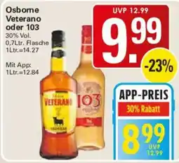 WEZ Osborne Veterano oder 103 Angebot