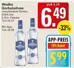 WEZ Wodka Gorbatschow Angebot