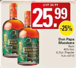 WEZ Don Papa Masskara Rum Angebot
