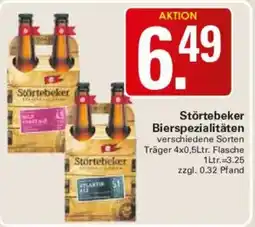 WEZ Störtebeker Bierspezialitäten Angebot