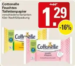 WEZ Cottonelle Feuchtes Toilettenpapier Angebot