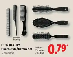 Lidl CIEN BEAUTY Haarbürste/Kamm-Set Angebot