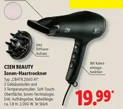 Lidl CIEN BEAUTY Ionen-Haartrockner Angebot