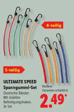 Lidl ULTIMATE SPEED Spanngummi-Set Angebot
