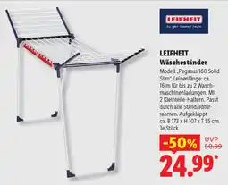 Lidl LEIFHEIT Wäscheständer Angebot