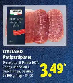 Lidl ITALIAMO Antipastiplatte Angebot