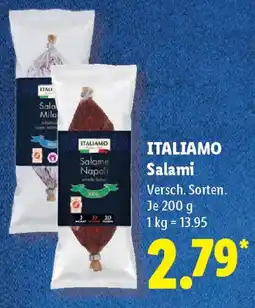 Lidl ITALIAMO Salame Angebot