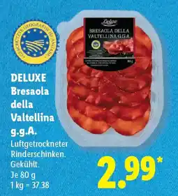 Lidl DELUXE Bresaola della Valtellina g.g.A. Angebot