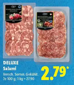 Lidl DELUXE Salami Angebot