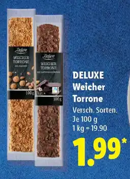 Lidl DELUXE Weicher Torrone Angebot