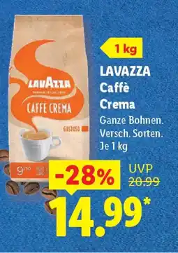 Lidl LAVAZZA Caffè Crema Angebot