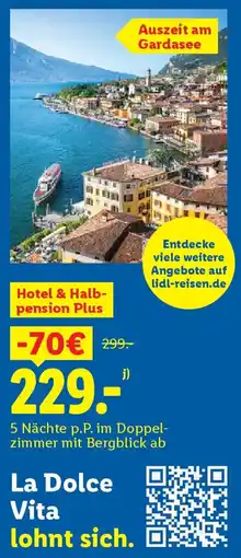 Lidl Hotel & Halb- pension Plus Angebot