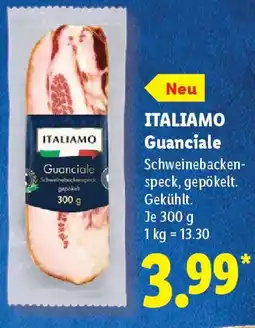 Lidl ITALIAMO Guanciale Angebot