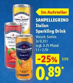 Lidl SANPELLEGRINO Italian Sparkling Drink Angebot