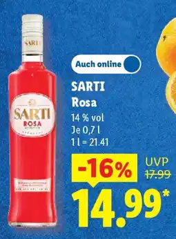 Lidl SARTI Rosa Angebot