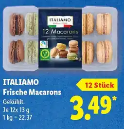 Lidl ITALIAMO Frische Macarons Angebot