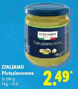 Lidl ITALIAMO Pistaziencreme Angebot