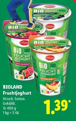 Lidl BIOLAND Fruchtjoghurt Angebot