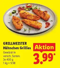 Lidl GRILLMEISTER Hähnchen Grillies Angebot
