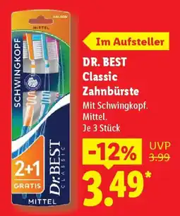 Lidl DR. BEST Classic Zahnbürste Angebot