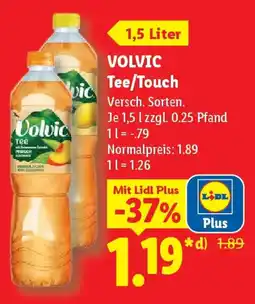 Lidl VOLVIC Tee/Touch Angebot