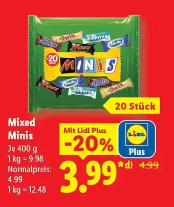 Lidl Mixed Minis Angebot