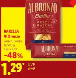 Lidl BARILLA Al Bronzo Angebot