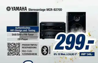 Expert Bening Yamaha Stereoanage Mcr-b270d Angebot