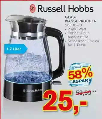 KODi Russell Hobbs Glas-wasserkocher Angebot