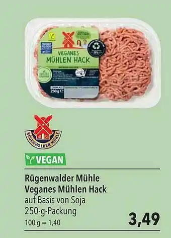 CITTI Markt Rügenwalder Mühle Veganes Mühlen Hack Angebot