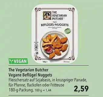 CITTI Markt The Vegetarian Butcher Vegane Beflügel Nuggets Angebot