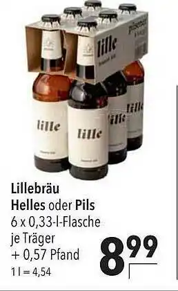 CITTI Markt Lillebräu Helles Oder Pils Angebot