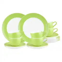 Netto Marken-Discount Seltmann Weiden Kaffeeservice Liberty Pure Colors 18er Set Angebot