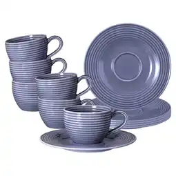Netto Marken-Discount Seltmann Weiden Espressotassen mit Untertassen Beat Color Glaze 100 ml 6er Set Angebot