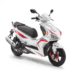 Netto Marken-Discount LuXXon F18 Motoroller - City Roller mit 50 ccm - 2,9 PS für max 45 km/h, weiß Angebot