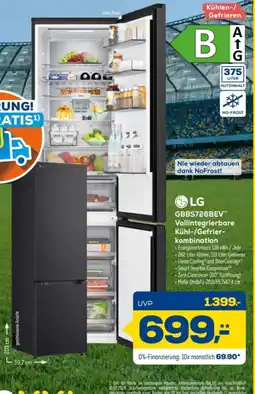 Euronics LG Vollintegrierbare Kühl-/Gefrier-Kombination Angebot