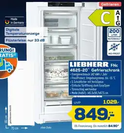 Euronics LIEBHERR FNc 4625-20" Gefrierschrank Angebot