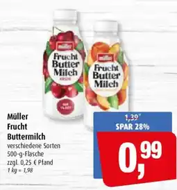 Markant Müller Frucht Buttermilch Angebot