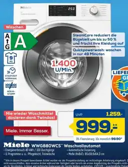 Euronics Miele WWG880WCS Waschvollautomat Angebot
