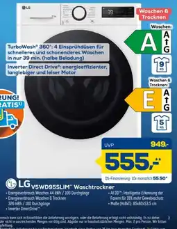 Euronics LG V5WD95SLIM Waschtrockner Angebot
