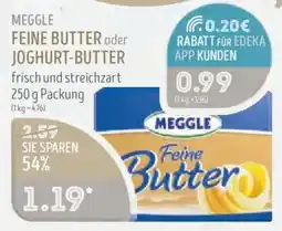 Edeka Struve MEGGLE Feine Butter Angebot