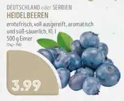 Edeka Struve DEUTSCHLAND oder SERBIEN HEIDELBEEREN Angebot