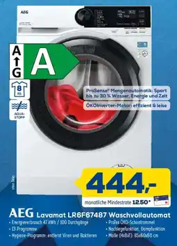 Euronics XXL AEG Lavamat LR6F67487 Waschvollautomat Angebot