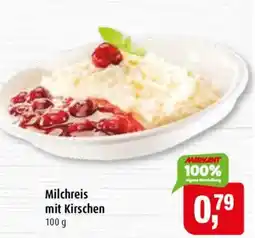 Markant Milchreis mit Kirschen Angebot
