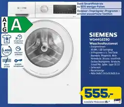 Euronics XXL SIEMENS Waschvollautomat Angebot