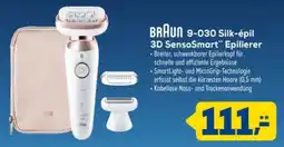 Euronics BRAUN 9-030 Silk-épil 3D SensoSmart Epilierer Angebot